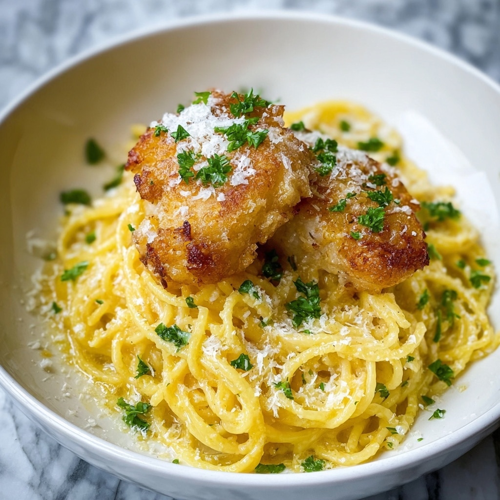 Parmesan Chicken Pasta Recipe - Recipe Image