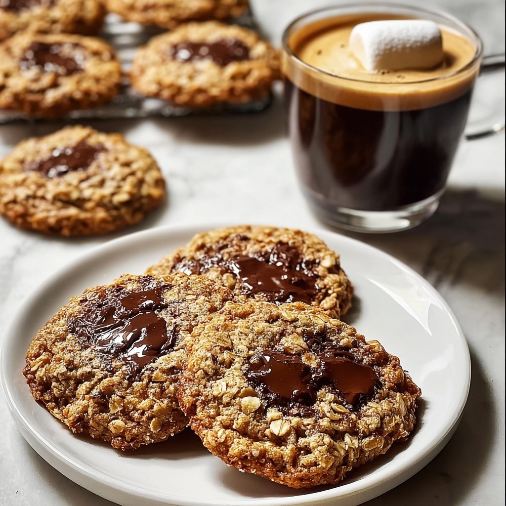 Chocolate Chip Espresso Oatmeal Cookies Recipe - Recipe Image