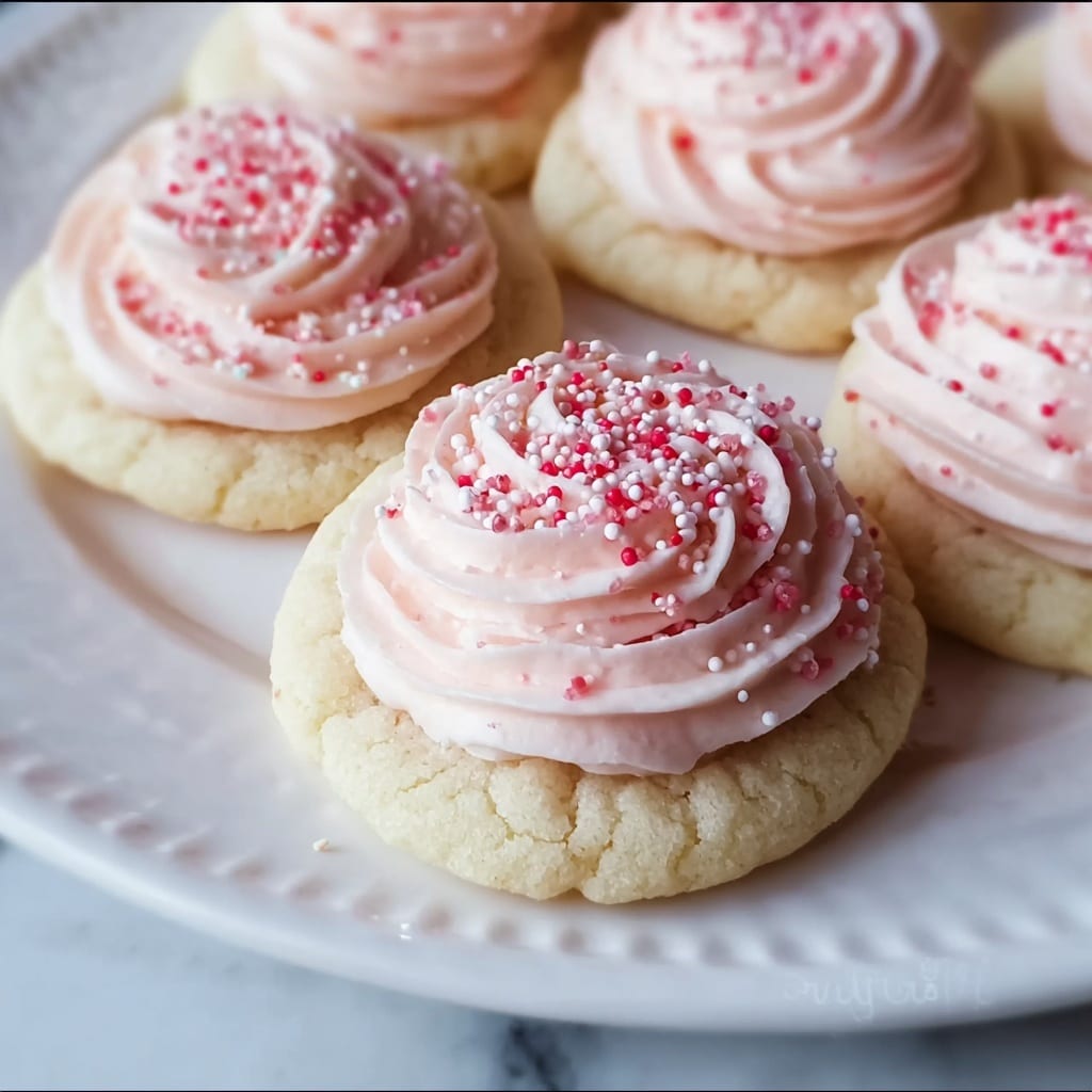 Peppermint Meltaway Cookies Recipe - Recipe Image
