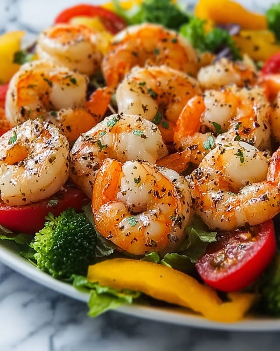 Colorful Shrimp & Veggie Bowl Recipe - Recipe Image