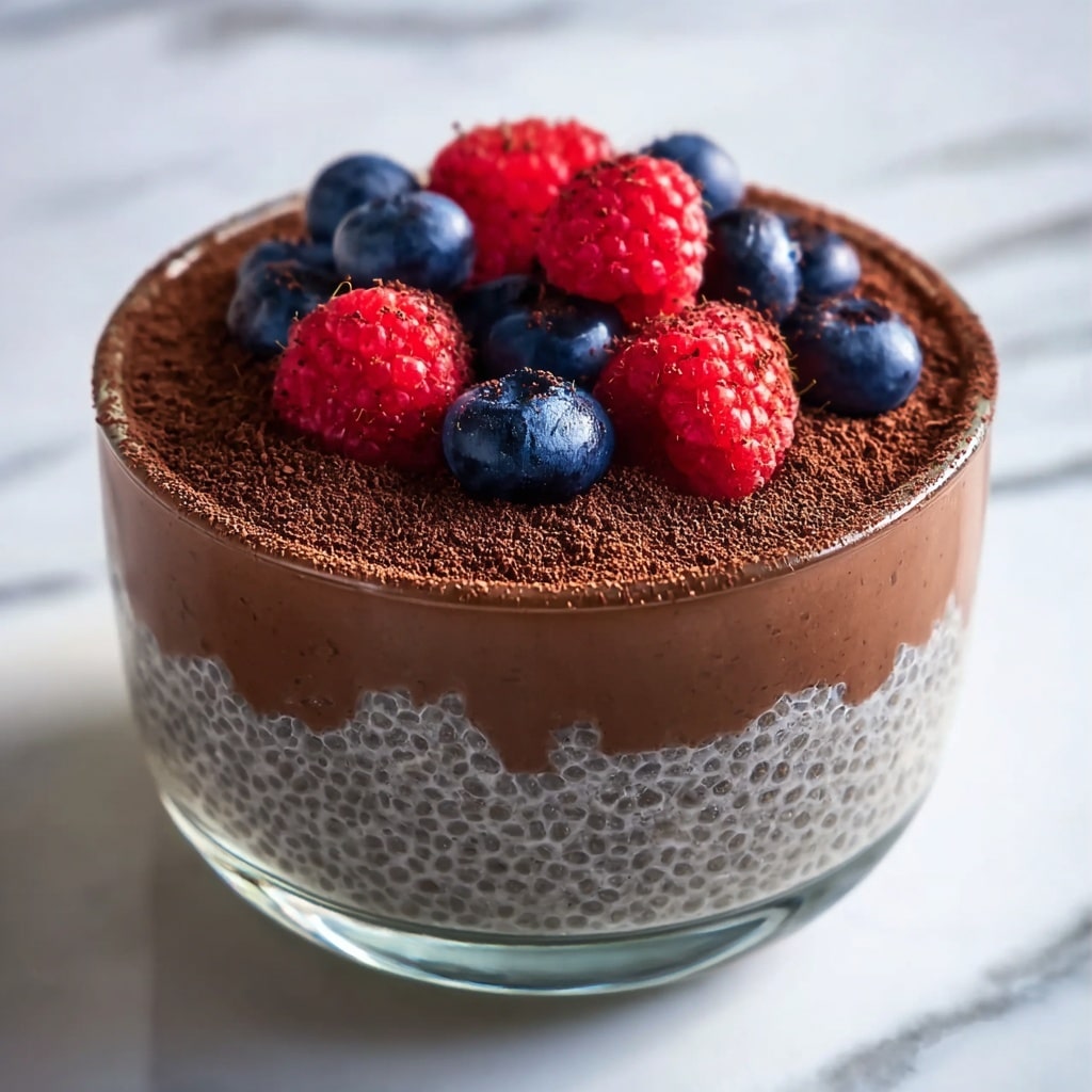 High Protein Chocolate Chia Pudding: 5 Indulgent Secrets Recipe - Recipe Image
