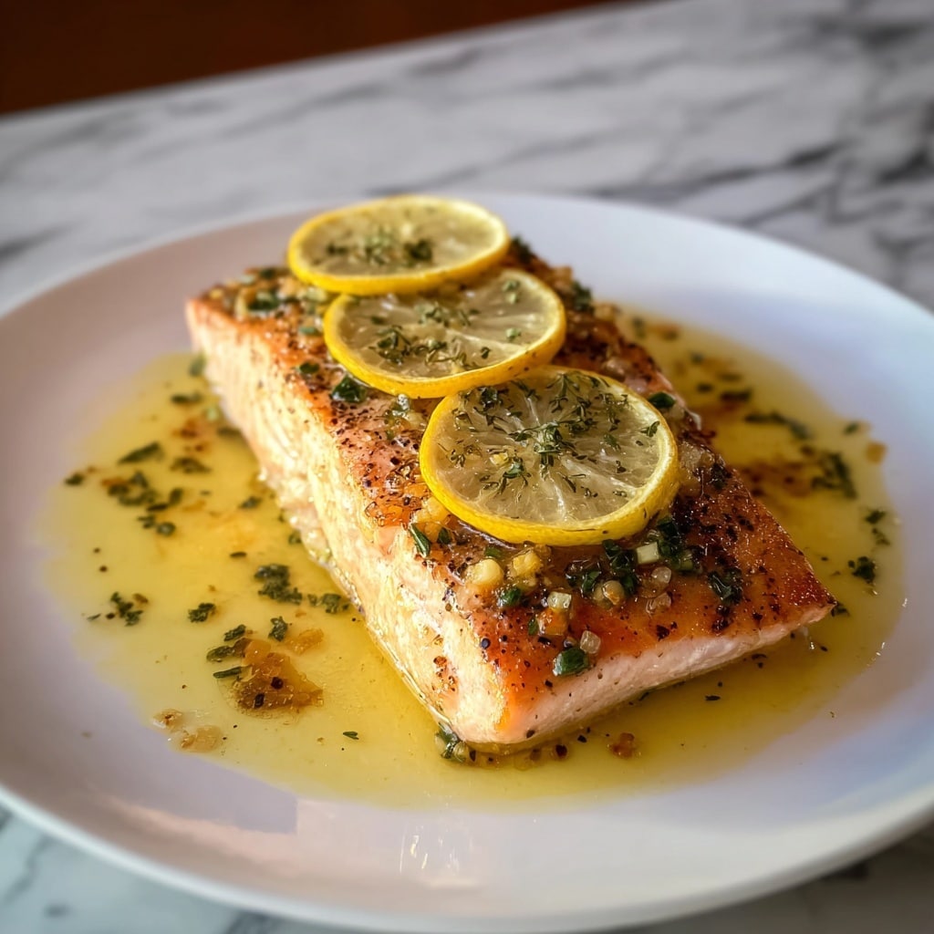 Lemon Garlic Baked Salmon: 25-Minute Flavor Explosion Recipe - Recipe Image