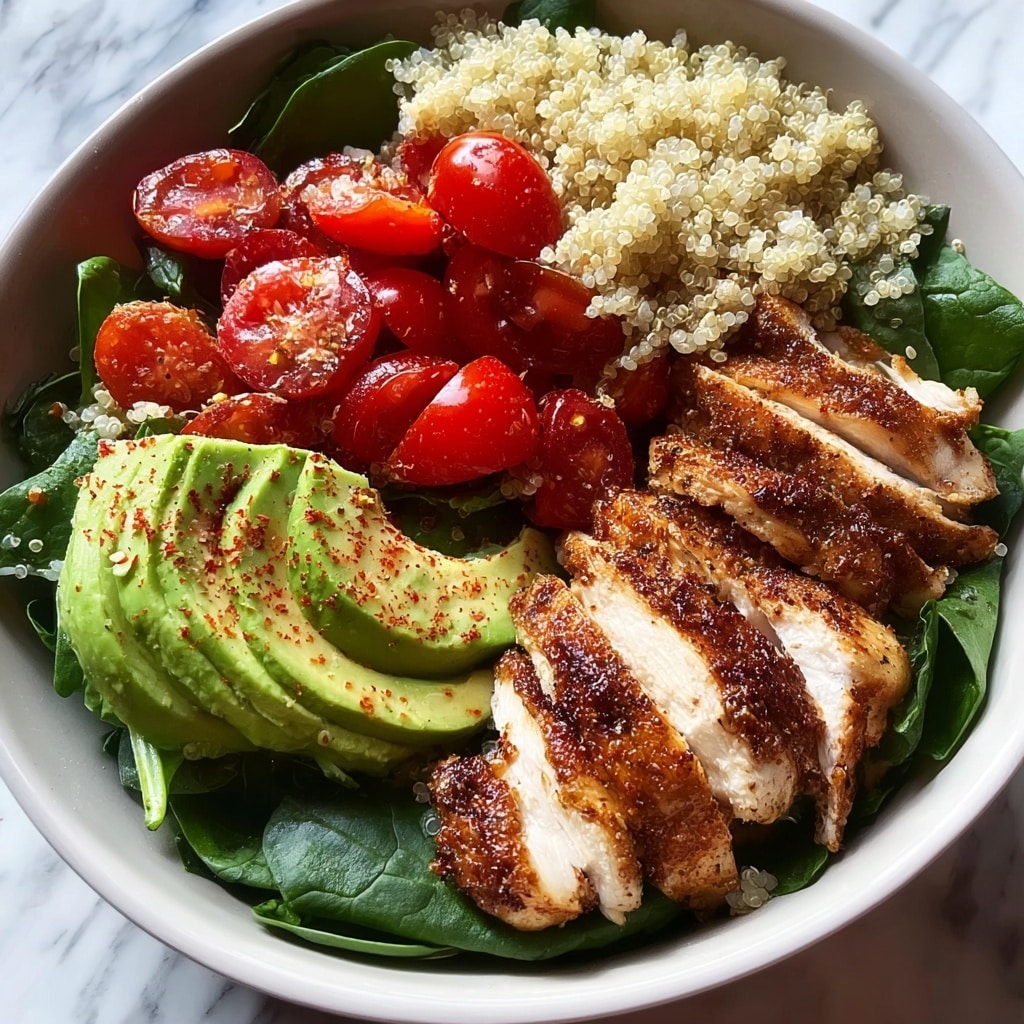 Grilled Chicken Quinoa Bowl Recipe That Comforts With Joy Recipe - Recipe Image