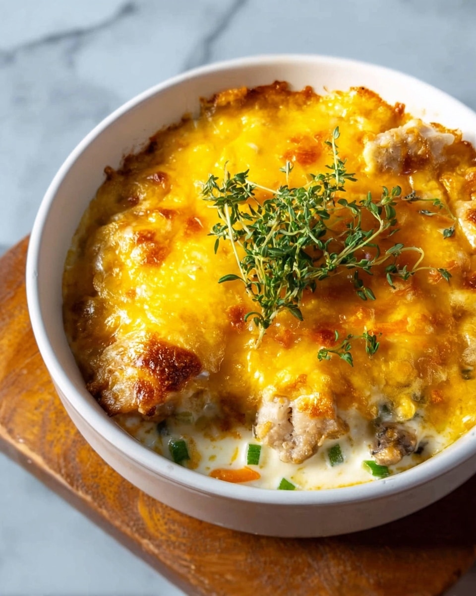 Cheesy Potato Chicken Bake Recipe - Recipe Image