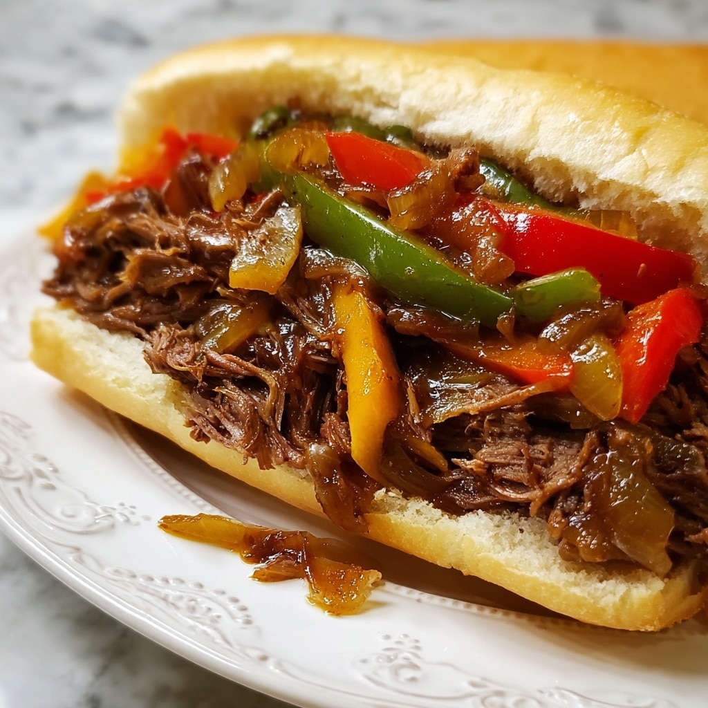 Crockpot Philly Cheesesteak Recipe - Recipe Image