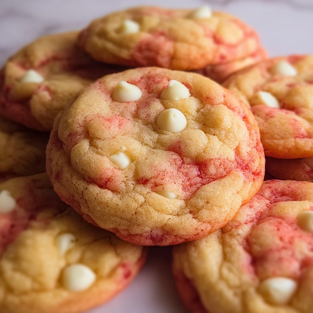 Strawberry Pudding Cookies Recipe - Recipe Image