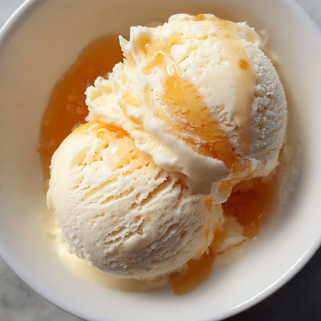 No Churn Vanilla Ice Cream Recipe - Recipe Image