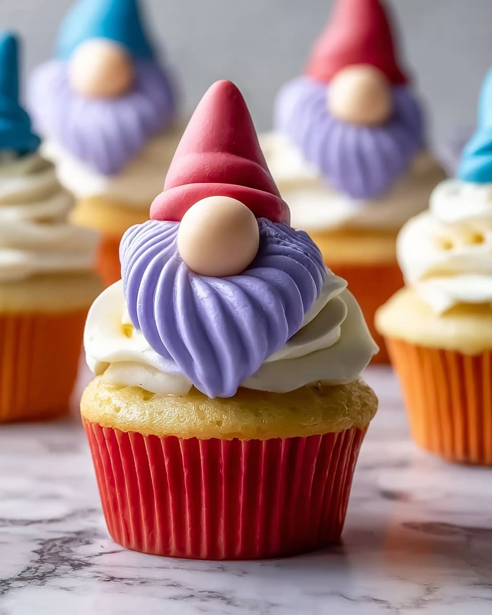 Gnome Cupcakes Recipe - Recipe Image