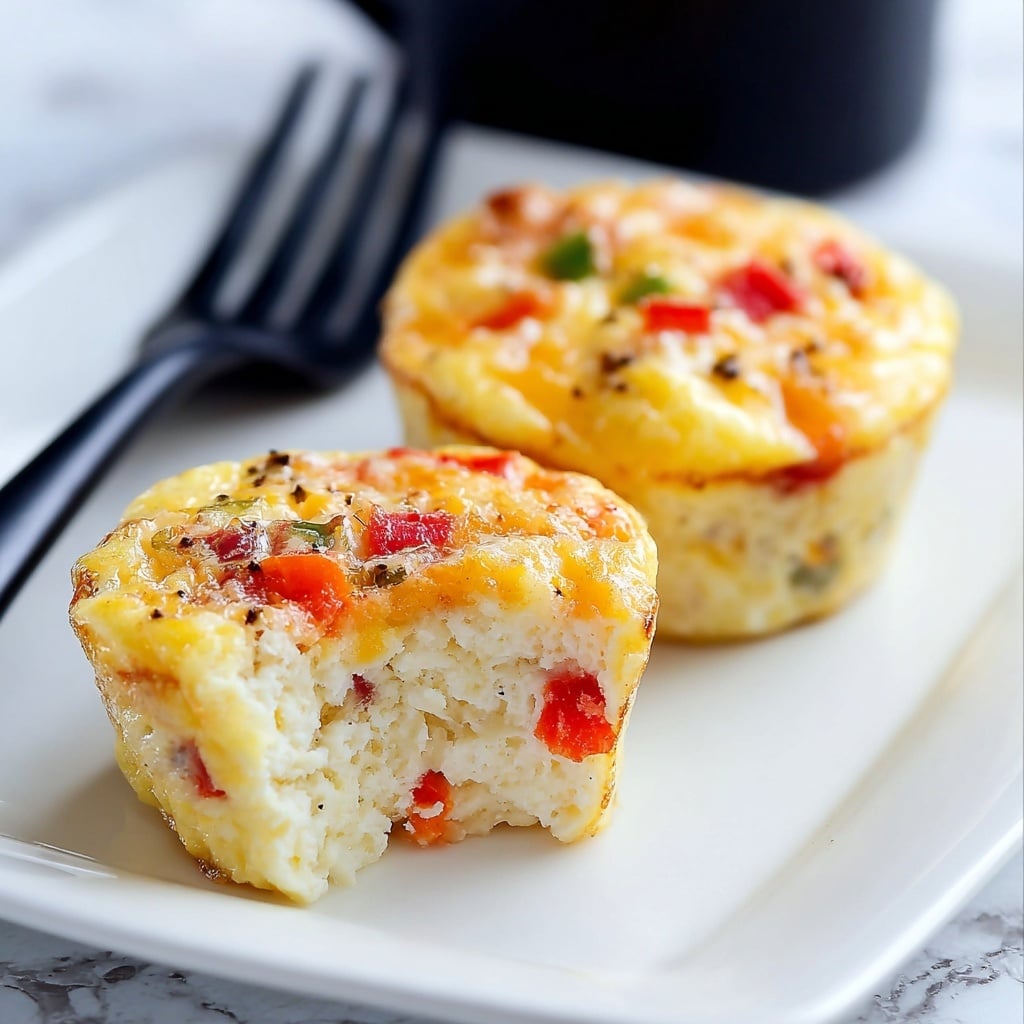 Scrambled Egg Breakfast Muffins Recipe - Recipe Image