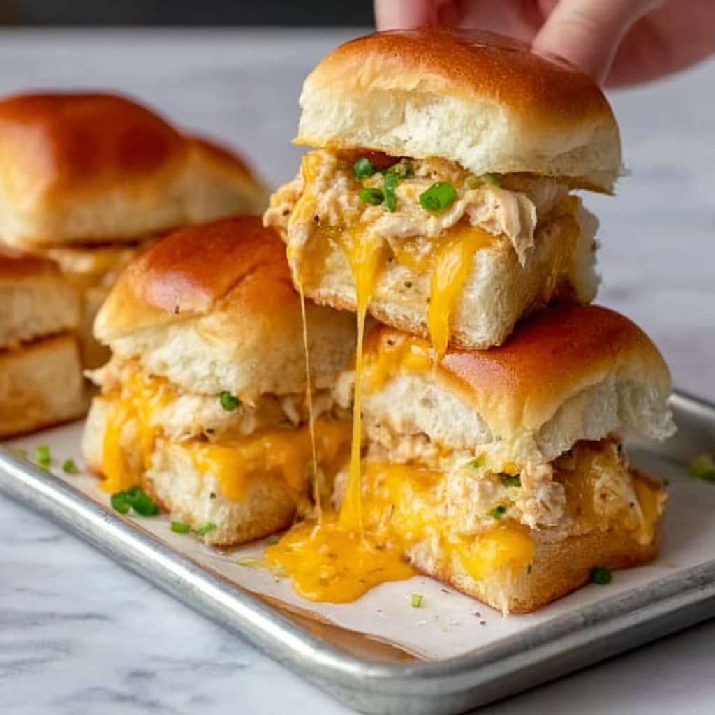 Buffalo Chicken Sliders Recipe - Recipe Image
