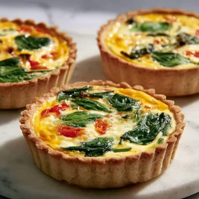 Mini Veggie Quiches Recipe