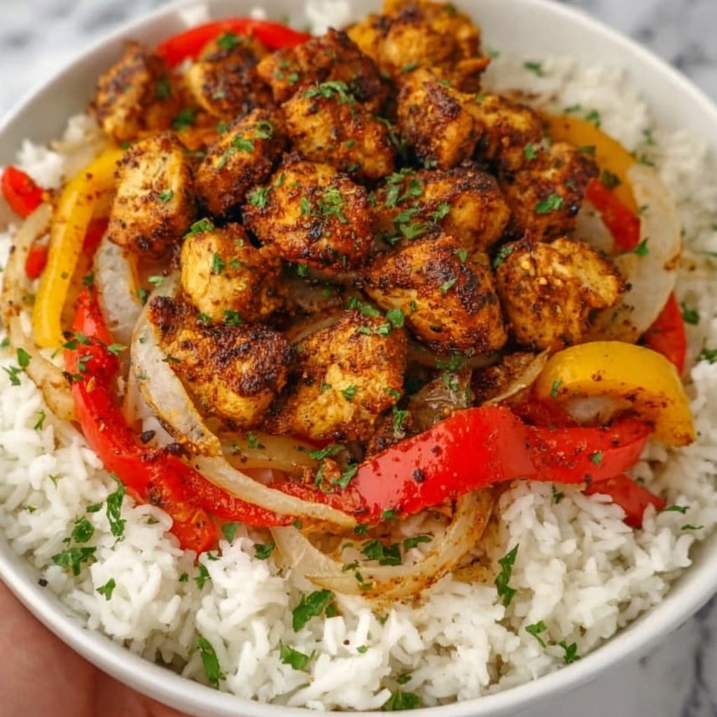 Cajun Chicken Skillet Stir-Fry Recipe - Recipe Image