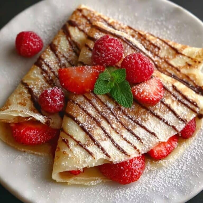 Creamy Classic Crepes Recipe