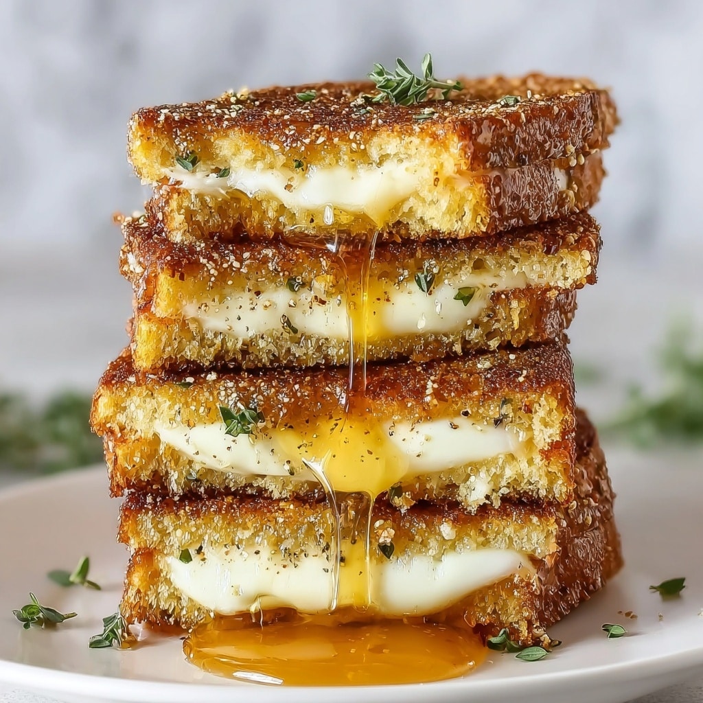 Marry Me French Toast with Creme Anglaise and Brûlée Topping Recipe