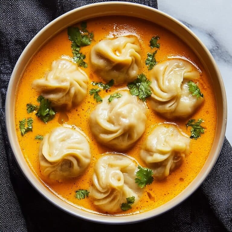 Thai Red Curry Dumpling Soup Recipe