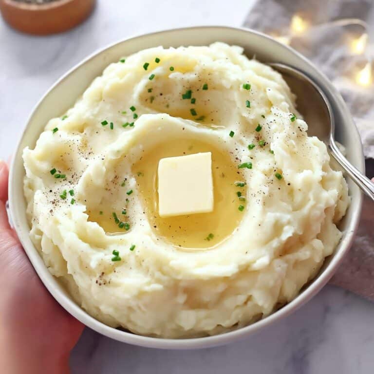 Easy Creamy Mashed Potatoes Recipe