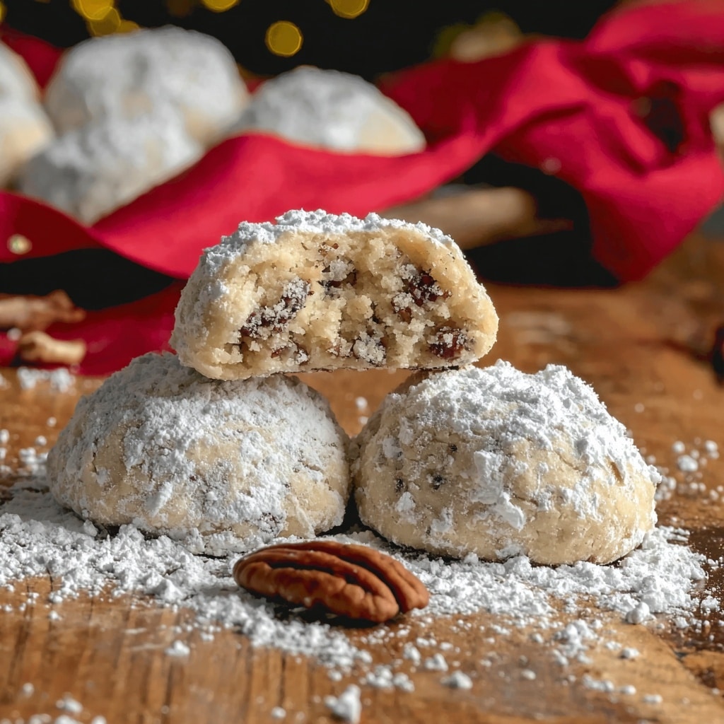 Old-Fashioned Snowball Cookies Recipe