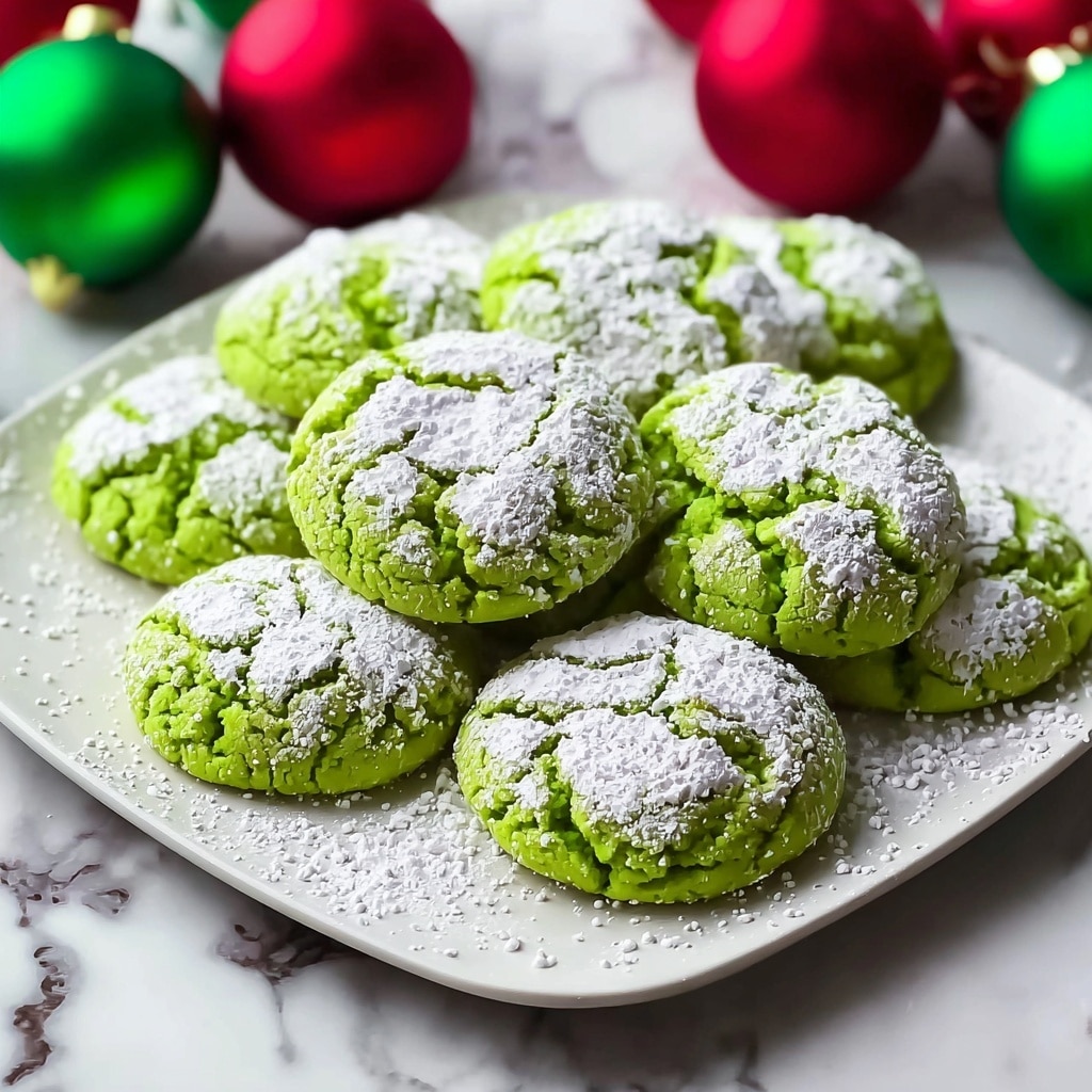 Festive Green Sugar Cookies Recipe