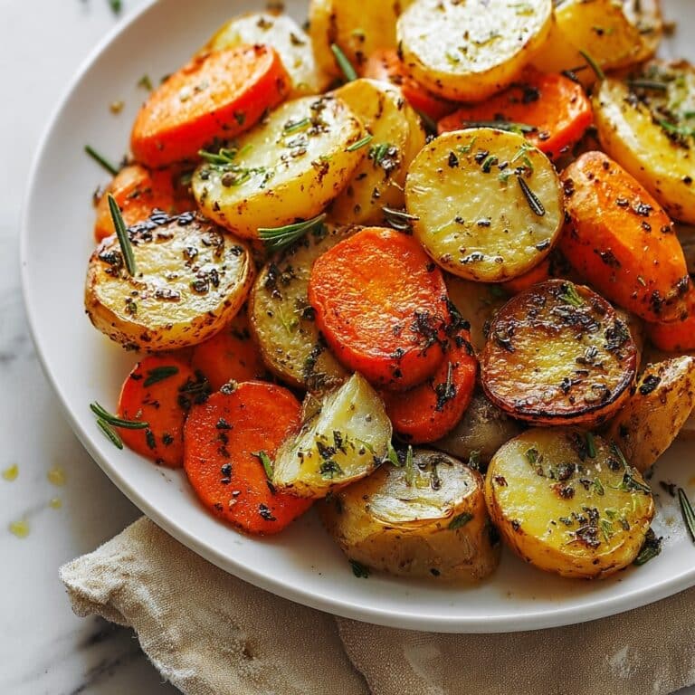 Roasted Potatoes, Carrots, and Zucchini Recipe