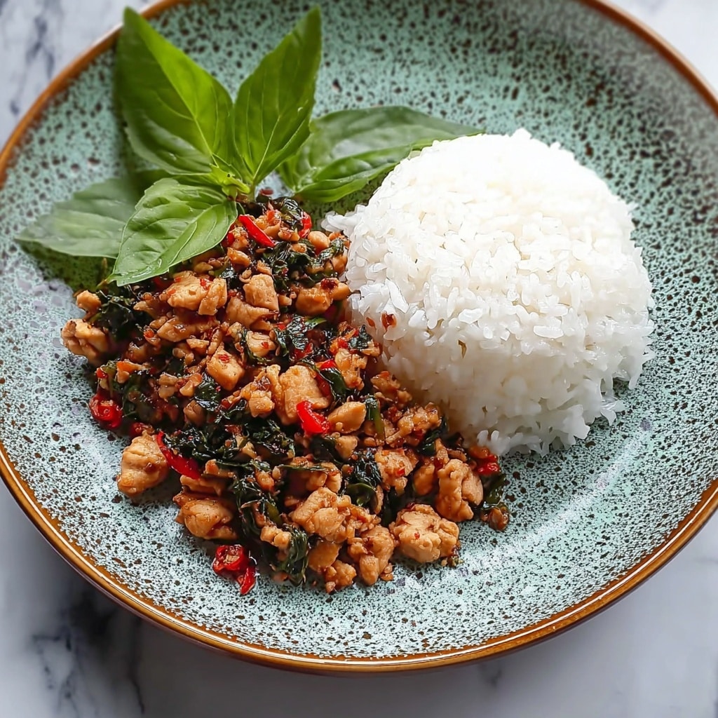 Spicy Thai Basil Chicken Recipe