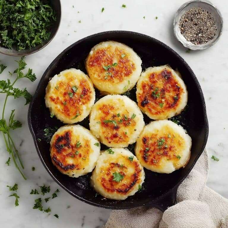 Cheesy Spanish Mashed Potato Puffs Recipe