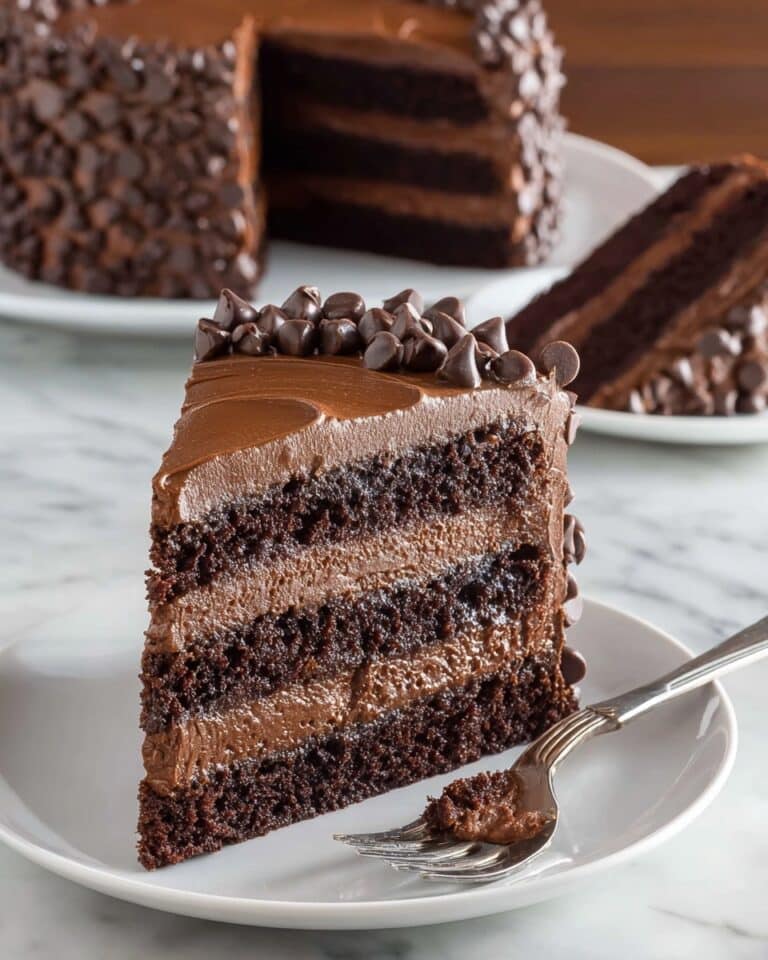 Triple Chocolate Cake Recipe