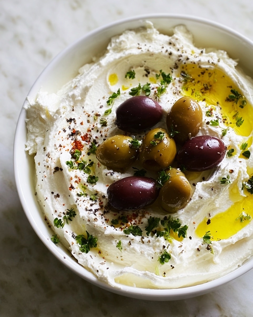 Whipped Feta with Tangy Olives Recipe - Recipe Image