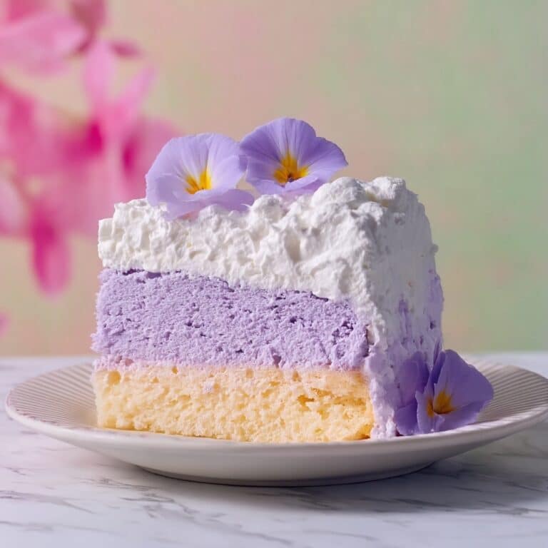 Taro Ube Cloud Cake: Delightfully Light Dessert for Everyone Recipe
