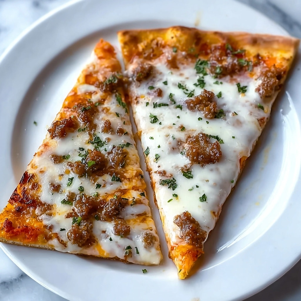 Biscuits & Sausage Gravy Breakfast Pizza Recipe