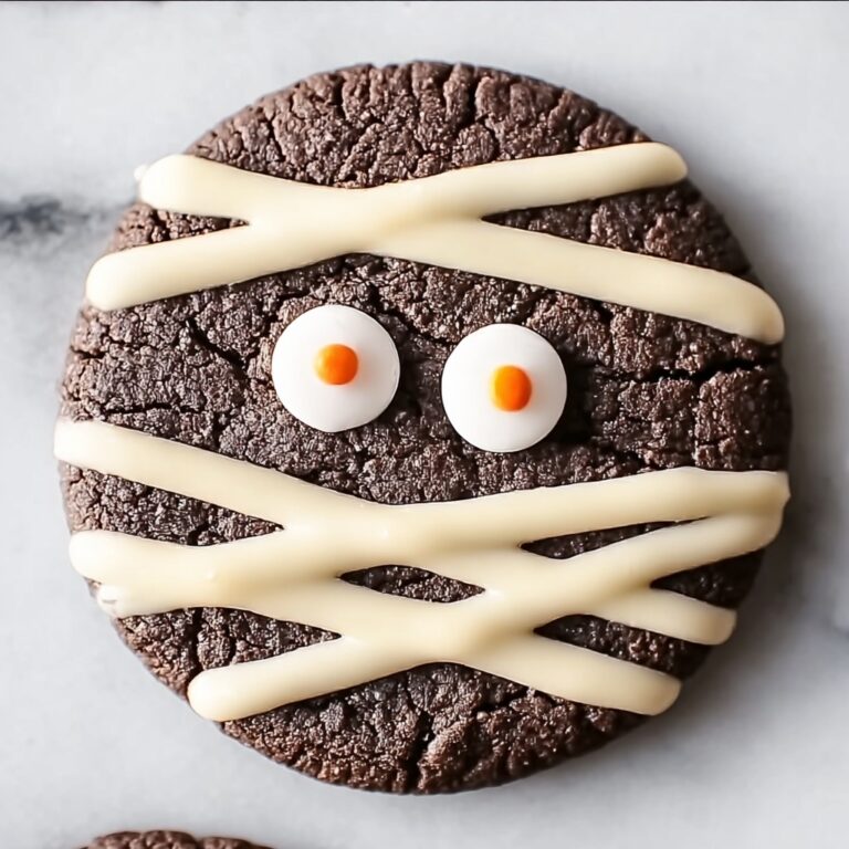 Fudgy Halloween Mummy Cookies Your Kids Will Love to Make Recipe