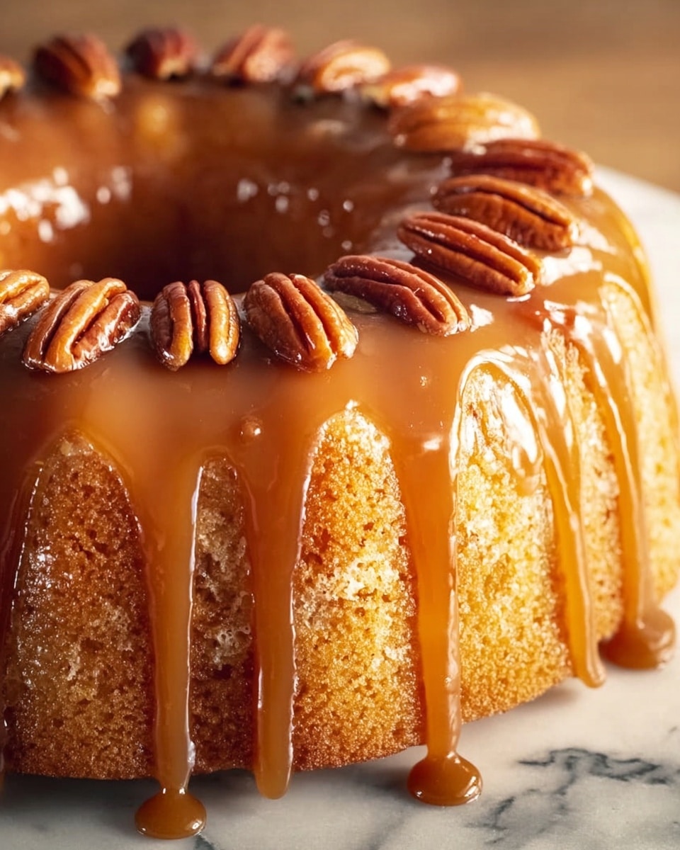 Pecan Praline Buttermilk Pound Cake Recipe - Recipe Image