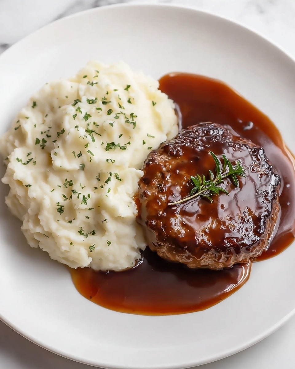 Easy Salisbury Steak Recipe - Recipe Image
