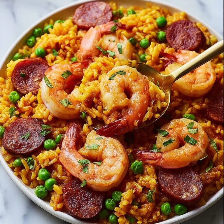 Weeknight Shrimp and Chorizo Paella Recipe