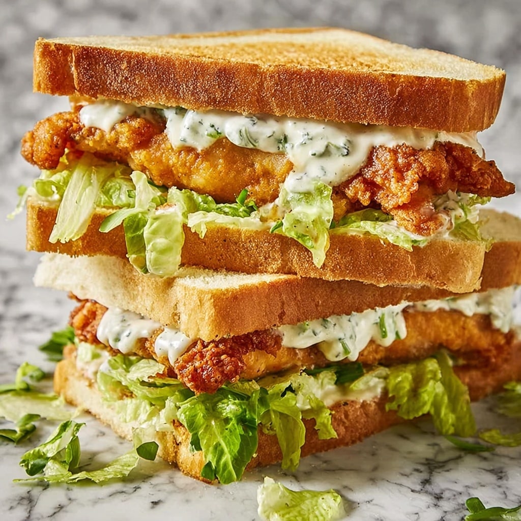 Crispy Chicken Caesar Sandwiches That Beat Fast Food Anytime Recipe