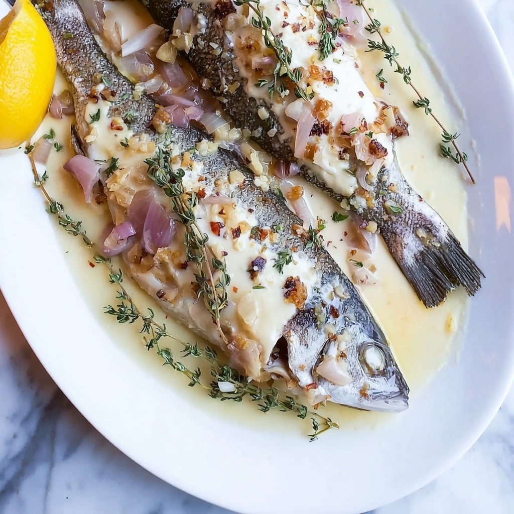 Whole Roasted Trout with Citrus and Walnut Garnish Recipe