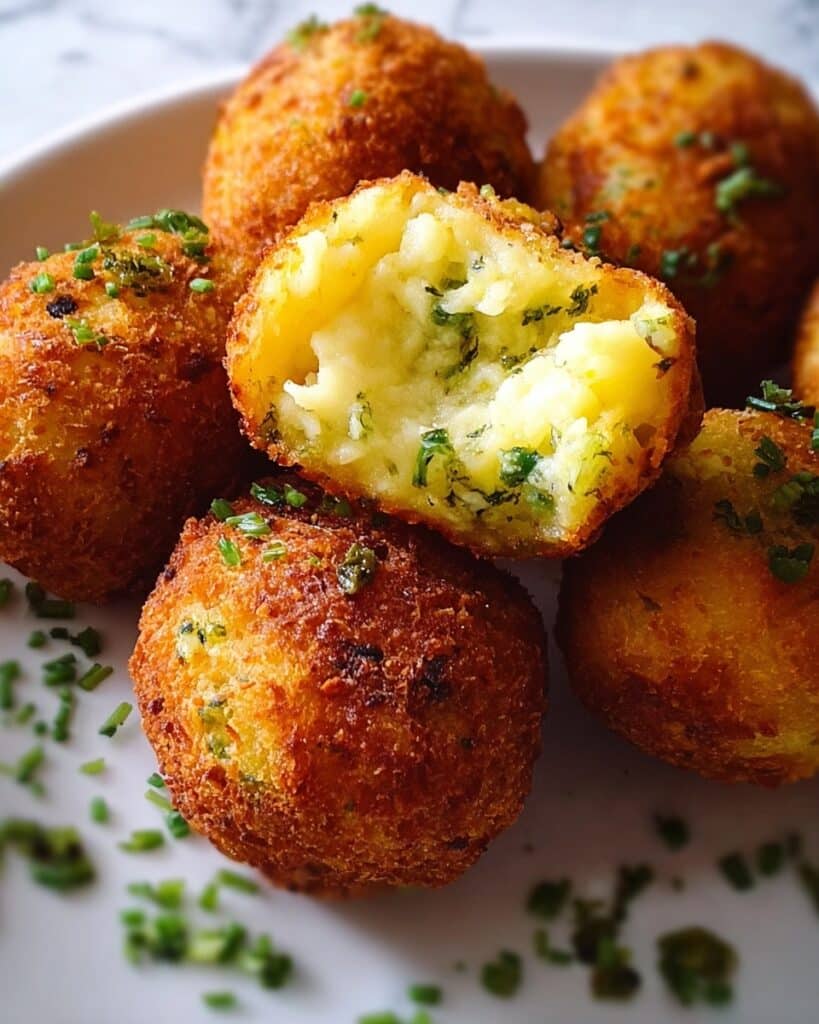 Cheesy Colcannon Balls Recipe