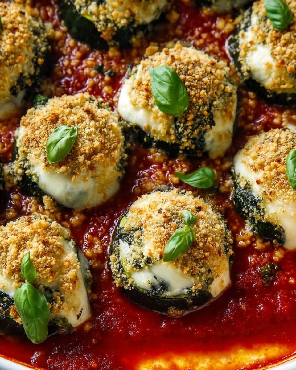 Malfatti (Italian Spinach Ricotta Dumplings) with Napoli Sauce Recipe - Recipe Image