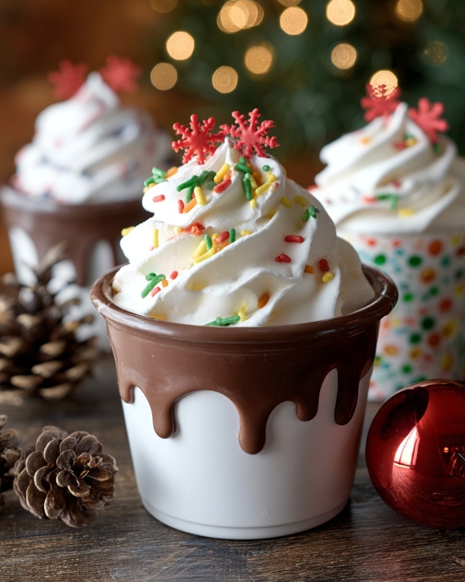 Christmas Chocolate Hot Cups Recipe - Recipe Image
