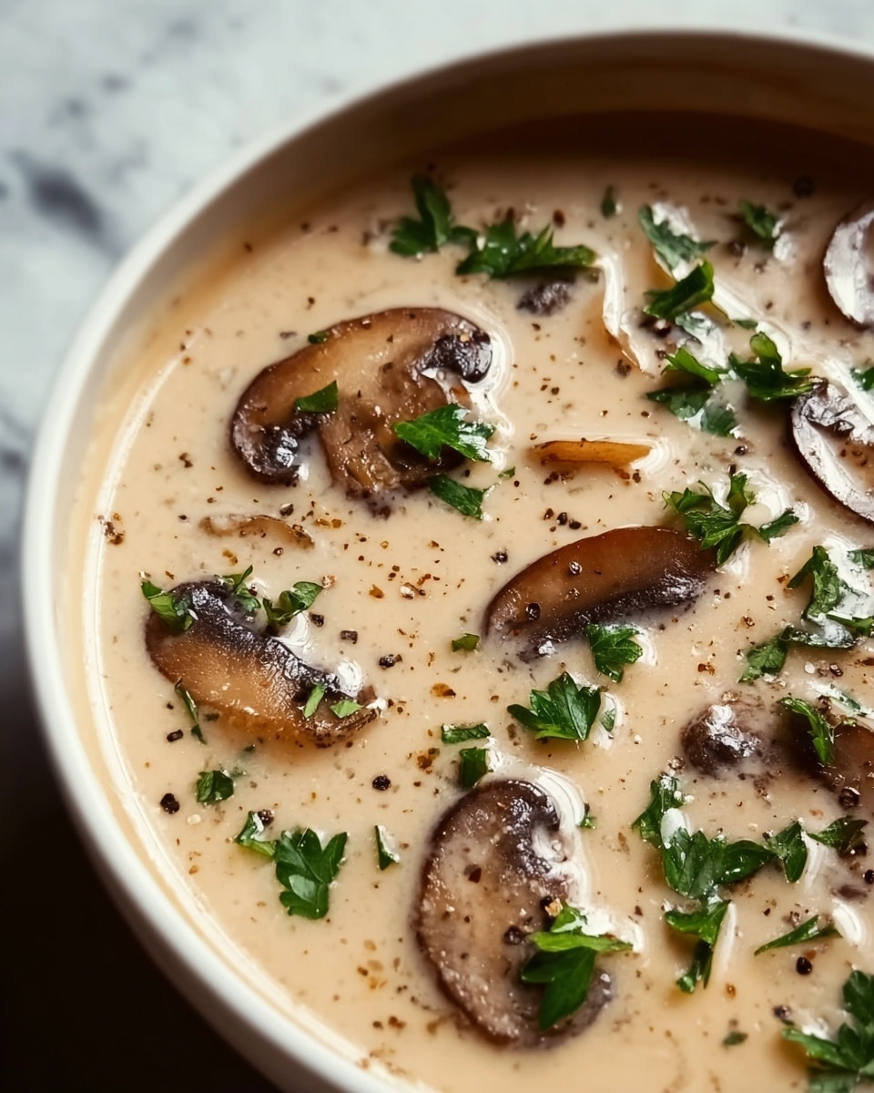 Hungarian Mushroom Soup Recipe - Recipe Image