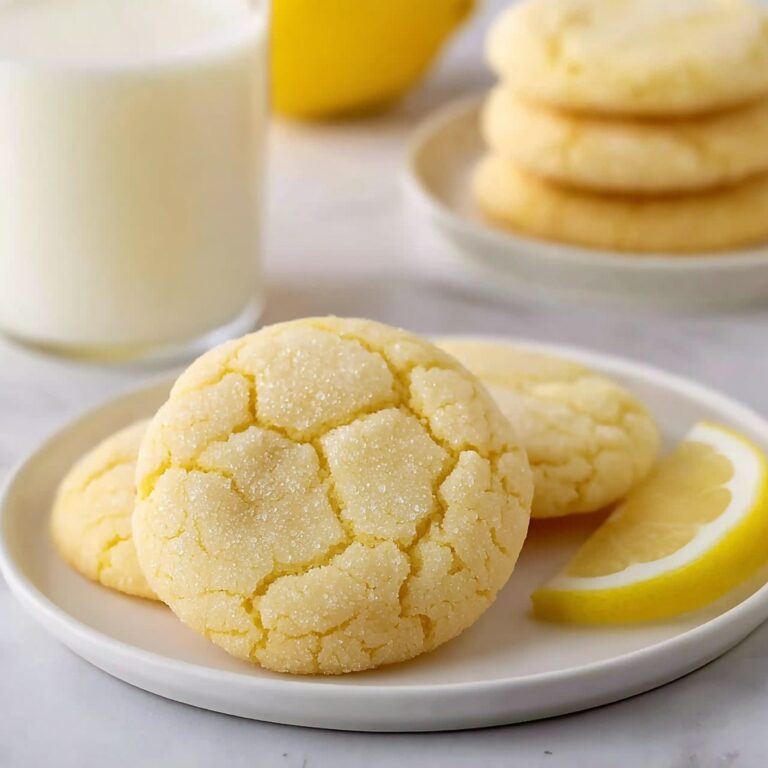 Lemon Sugar Cookies Recipe