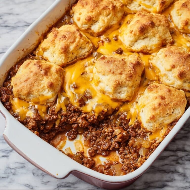 Sloppy Joe Bubble Up Casserole Recipe