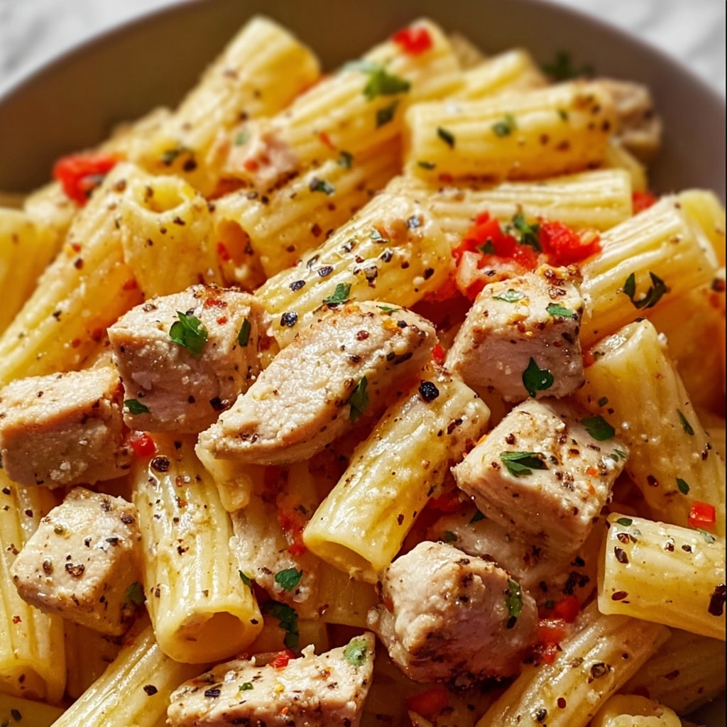 Lemon Chicken Pasta Salad Recipe - Recipe Image