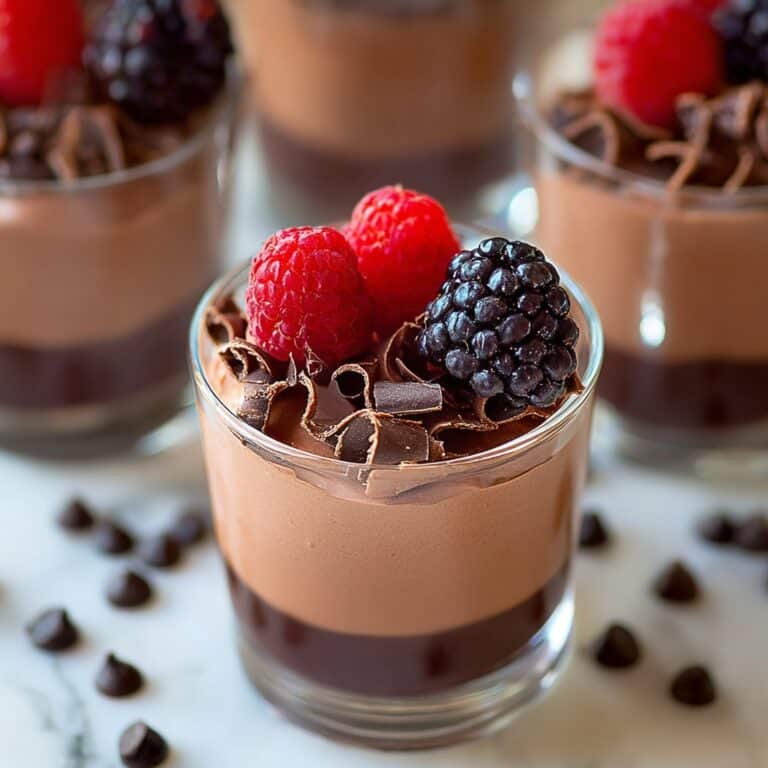 Chocolate Mousse Cups Recipe