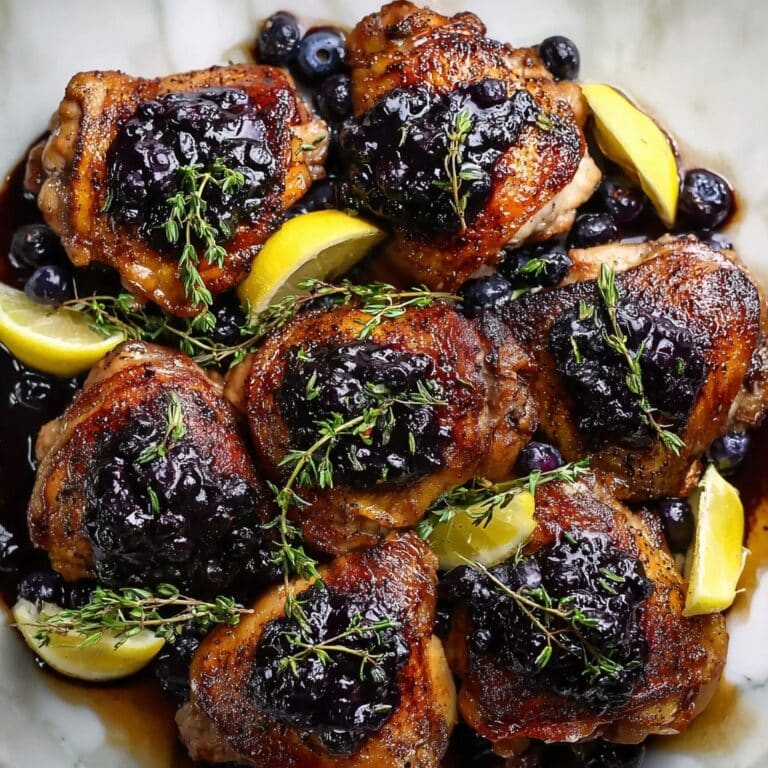 Best-Ever Blueberry Thyme Chicken Recipe