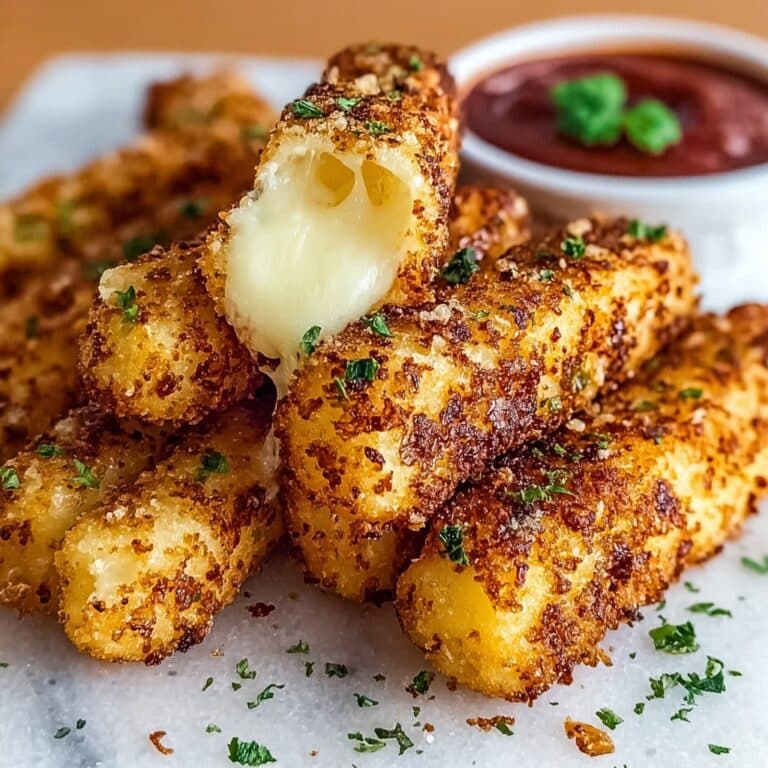 Crispy Hungarian Potato Cheese Sticks Recipe