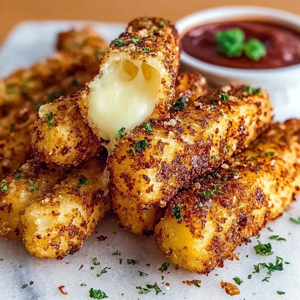 Crispy Hungarian Potato Cheese Sticks Recipe