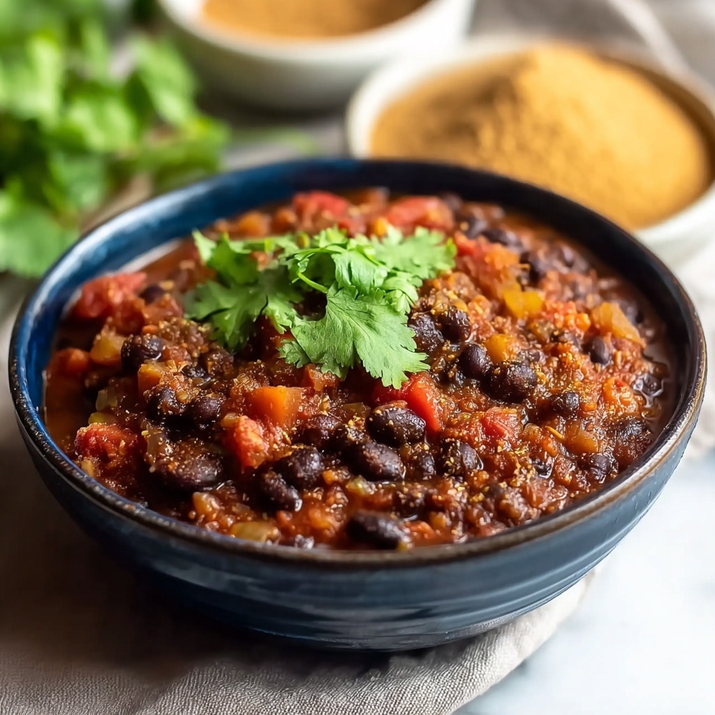 Brazilian Black Bean Stew with Toasted Cassava Flour Recipe