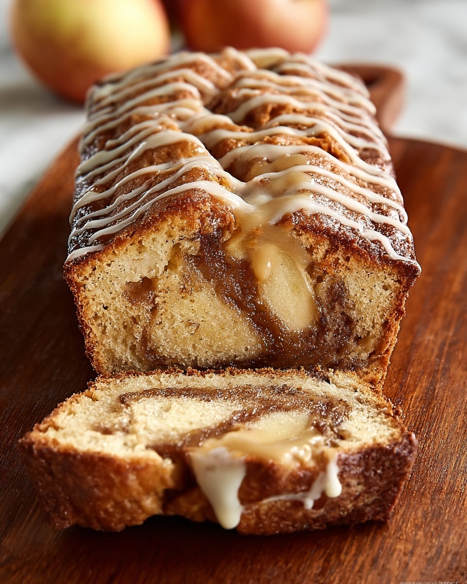 Cinnamon Swirl Apple Fritter Bread Recipe