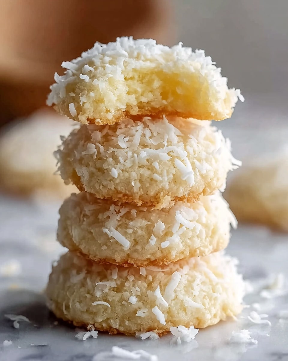Lemon Coconut Heaven Cookies Recipe - Recipe Image