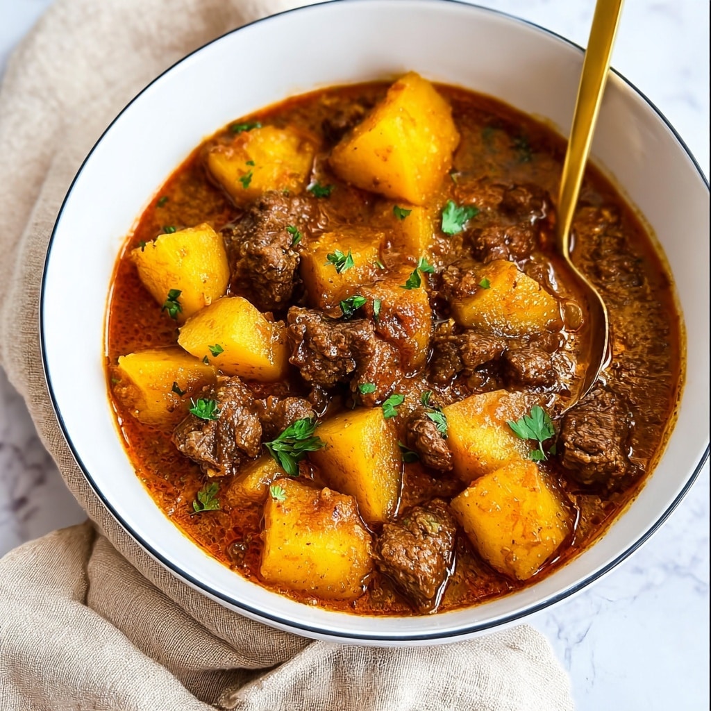 Carne con Papas: Hearty Spicy Beef and Potato Stew Recipe